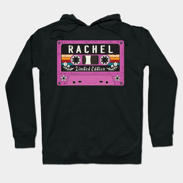 Retro Rachel name Hoodie by Vintagety